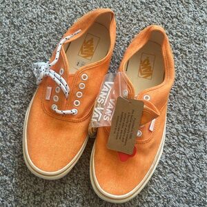 Vans Men's Bright Orange Sneakers NWT